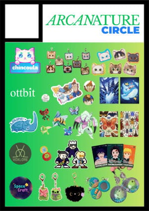 arcanature circle cut
